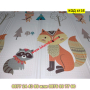 Сгъваемо детско  килимче за игра, топлоизолиращо 160x180x1cm - модел Лисица и Тигър - КОД 4135, снимка 5