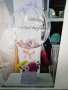 Подаръчна кутия с цветя и балон с персонален надпис, снимка 2