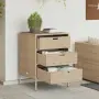 vidaXL Градински шкаф за съхранение бежов 55x59x80 см полиратан, снимка 2
