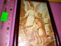 1933г. СТАРА КАРТИЧКА АНГЕЛ-ХРАНИТЕЛ ЧЕРНОБЯЛА в РЕТРО РАМКА с ПАМЕТЕН НАДПИС на ГЪРБА 42826, снимка 12