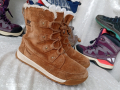 ВОДОУСТОЙЧИВИ SOREL® детски УНИСЕКС боти естествена кожа 33 - 34, снимка 18