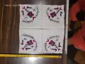 Извезана кърпа ръчна изработка  ретро стенно пано, снимка 10