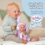 Нова Плюшена играчка BABY born Funny Bunny 26 см – лилав заек идеален подарък, снимка 2