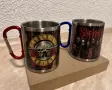 Метална чаша с вашата любима група/изпълнител, снимка 4