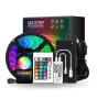 RGB LED лента 5050, 5 метра, дистанционно управление, Music Sync цвета, APP контрол, 5 метра, снимка 1
