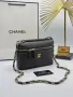 Chanel Елегантна Дамска Чанта С Верижка И Златисти Детайли Различни Цветове Код SEM-805, снимка 2