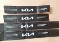 Карбонов ключодържател и стикери за прагове с лого на КИА KIA, снимка 6