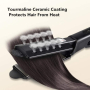 Професионална турмалинова преса за коса с йони,  за всички типове коса / Регулиране на температурата