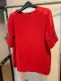 Елегантна червена блуза, снимка 1