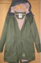 Дамско зелено топло зимно парка яке  Kari Traa с качулка, размер L  , снимка 5