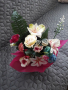    Аранжировки с изкуствени цветя и булченски букети, снимка 17