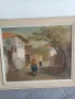 Стара маслена картина , снимка 2