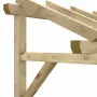 vidaXL Навес за врата, 150x100x100 см, бор масив, снимка 7