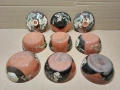 Комплект Соц Стари Български Керамични Гювечета. / 6 Броя. / НОМЕР 1531., снимка 5