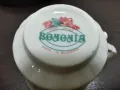 Стар български костен порцелан Бононя чашки за кафе , снимка 7