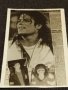 Винтидж снимка картичка на ПОП ИКОНАТА Michael Jackson рядка за КОЛЕКЦИЯ 13276, снимка 5
