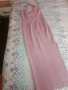 Дълга лилава рокля с мъниста, снимка 2