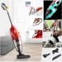 Вертикална безкабелна прахосмукачка Torrnado Red 4в1, HEPA миещ се филтър, 1200W, Червена, снимка 4