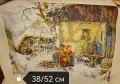 ръчно изработени гоблени с конци ДМЦ , снимка 9