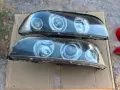 Фейслифт фарове Hella D2S + Външни LED стопове Valeo за BMW E39 Комби (Touring), снимка 2