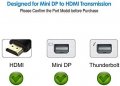 Rankie Mini DisplayPort към HDMI, позлатен Mini DisplayPort (съвместим с Thunderbolt порт) към HDMI , снимка 4