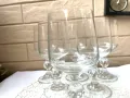 Красиви стари кристални тънкостенни чаши, 6 бр, снимка 3