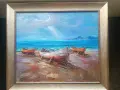 Картини изработени с маслени бои в/у платно, снимка 5
