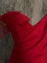 Официална червена рокля, снимка 3