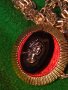 СТАР ЗЛАТИСТ РЕТРО - АРТ МЕДАЛЬОН КАМЕЯ ВИКТОРИАНСКИ СТИЛ 37066, снимка 6