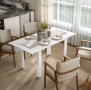 Разтегателна трапезна маса HOMCOM, снимка 4
