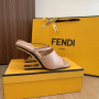 Дамски елегантни чехли FENDI (35-40) - реплика, снимка 7