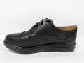 Дамски кожени обувки в черно -021, снимка 2