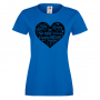 Дамска тениска Mother Heart Words 2,Празник на Майката,Подарък,Изненада,Рожден Ден, снимка 4