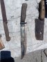 Стар кован нож, снимка 1 - Антикварни и старинни предмети - 41394498