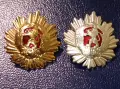 Миниатюри за ревер на орден НРБ 1-ва и 2- ра степен, позлатена и посребрена, с емайл, снимка 5