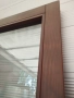 Италианска единична дървена врата с двойно закалено стъкло.та , снимка 9