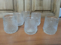 Стъклени чаши чашки, снимка 1 - Антикварни и старинни предмети - 36369432