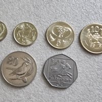 Монети . Кипър .1,2,5, 10 ,20 и 50 цента. 6 бройки., снимка 1 - Нумизматика и бонистика - 42425286