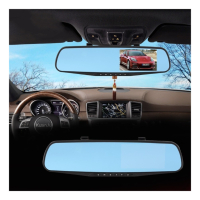 K95 Видеорегистратор, Огледало за автомобил, с предна и задна камера за паркиране, снимка 5 - Аксесоари и консумативи - 44808396
