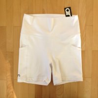 Aimin white biker shorts, снимка 4 - Клинове - 44500406