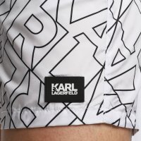 Karl Lagerfeld Оригинален мъжки бански / шорти за плаж M, L, XL Бял, снимка 3 - Бански - 41370018