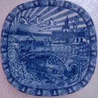 колекционерска чиния за стена , снимка 1 - Декорация за дома - 44402944