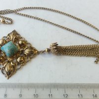 Масивно позлатен накит колие , снимка 11 - Антикварни и старинни предмети - 40512758
