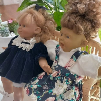 Две ретро испански кукли , снимка 4 - Кукли - 36437394