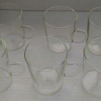 Стъклени чаши за топли напитки - "SIMAX" CZECHOSLOVAKIA, снимка 3 - Чаши - 41435437