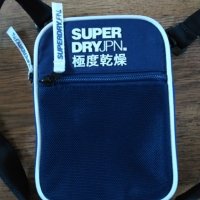 SUPERDRY SPORTS POUCH BAG NAVY - страхотна малка чанта НОВА БЕЗ ЕТИКЕТИ, снимка 3 - Чанти - 39080606