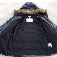 Детско зимно яке с пух на качулката размер 2 години, снимка 4 - Бебешки якета и елеци - 34498660