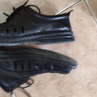Български кожени черни обувки номер 43, снимка 2 - Ежедневни обувки - 40860615