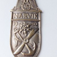 WW2-знак,немско военно отличие на морски войски, снимка 2 - Антикварни и старинни предмети - 41745330