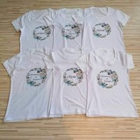 Тениски за моминско/ергенско парти по ваш дизайн , снимка 1 - Тениски - 35994499